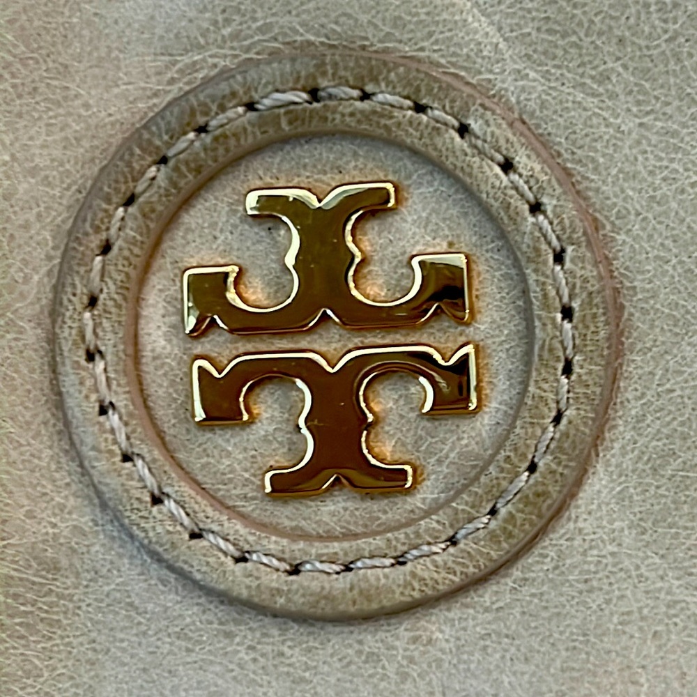 Vintage Tory Burch Leather Tote Bag - Picture 8 of 16